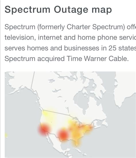 charter spectrum outage|spectrum cable outages today.